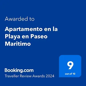 En La Playa En Paseo Maritimo Apartamento