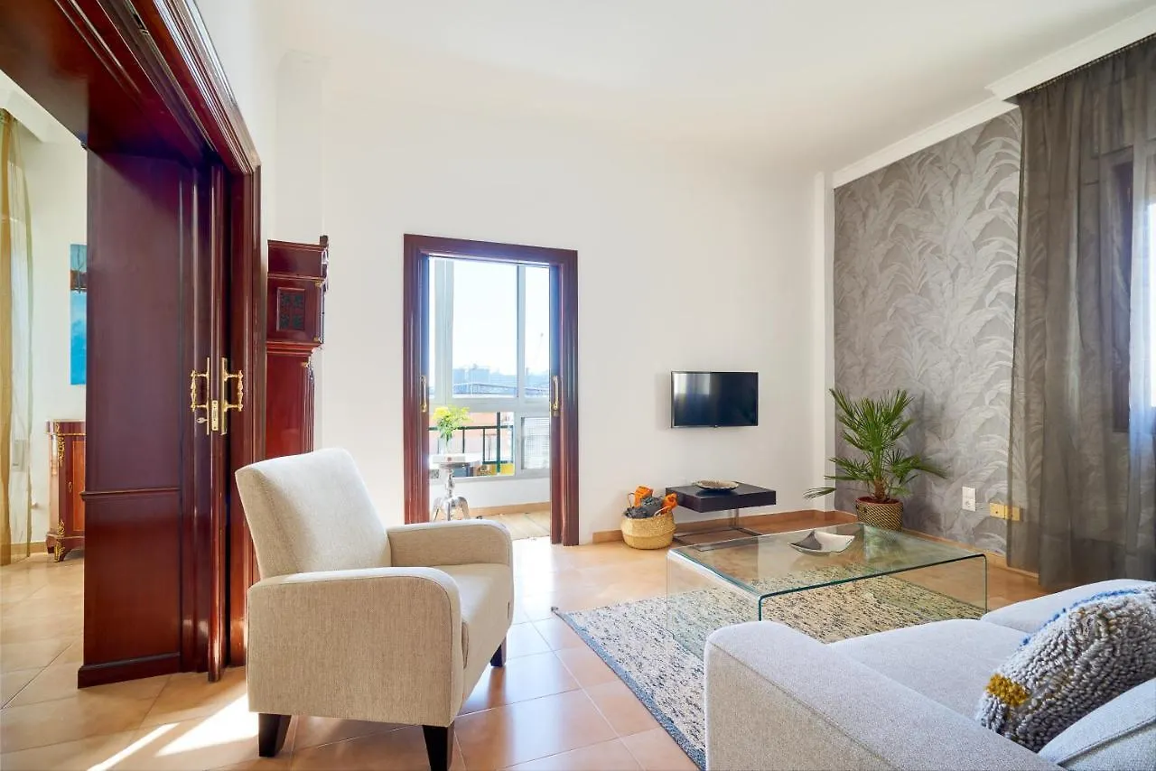 Apartamento En Centro Ciudad Con Vistas Al Mar 马拉加 0*,  西班牙